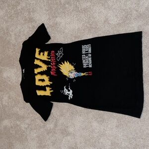 Designer Moschino LOVE Black Knit dress